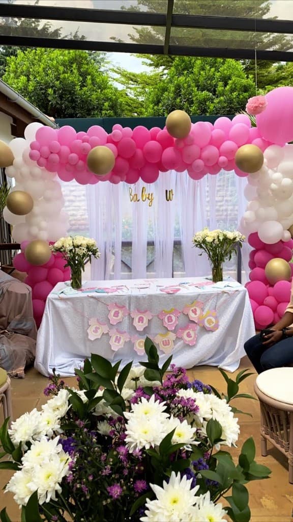 Baby shower styled by Marit Events